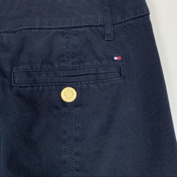 Tommy Hilfiger women's navy and red denim skirt, 8 - Picture 5 of 8